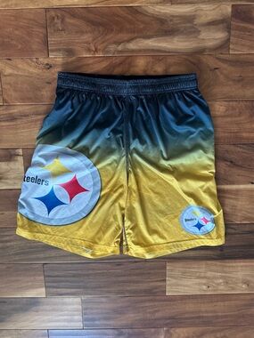 NFL Team Apparel Steelers Athletic Shorts size Large